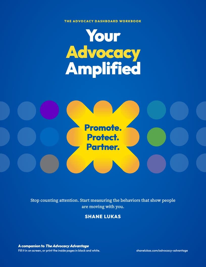 The Advocacy Dashboard Workbook, cover