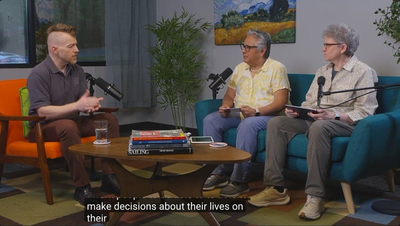 Shane Lukas in conversation on the Change the Reel show